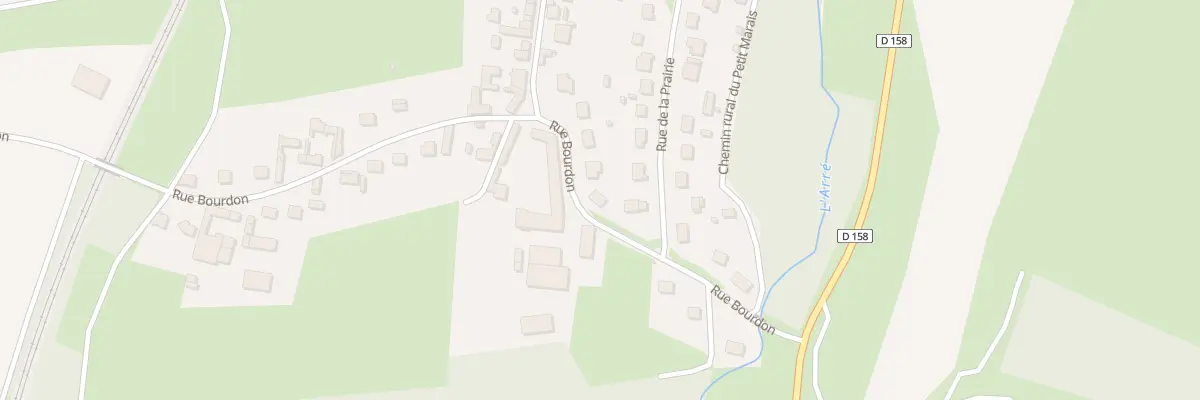 Plan du 65 Rue du Jardin René à Avrechy