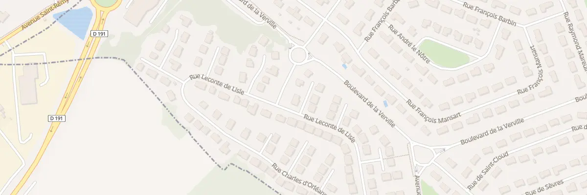 Plan du 29 Rue Leconte de Lisle à Mennecy