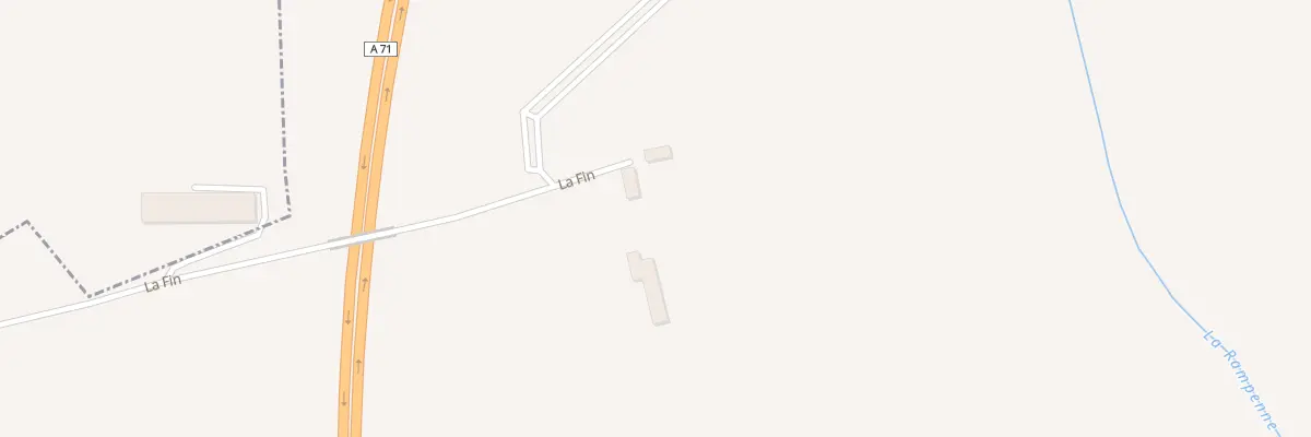 Plan du 234 Champs de la Fin à Saint-Germain-des-Bois