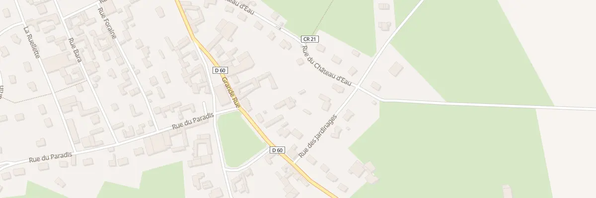 Plan du 5 Rue de Contay à Hérissart