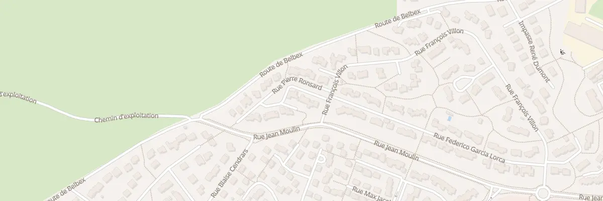 Plan du 5 Rue Pierre de Ronsard à Aurillac
