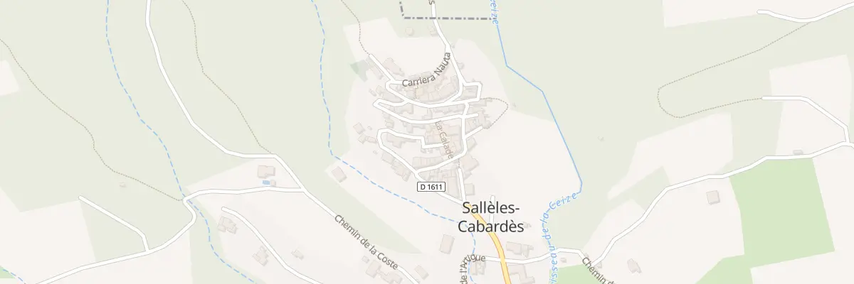 Plan du 34 Le Village à Sallèles-Cabardès