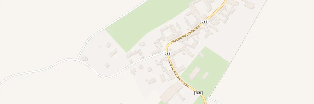 Plan du 22 Rue de Fourquivillers à Coullemelle