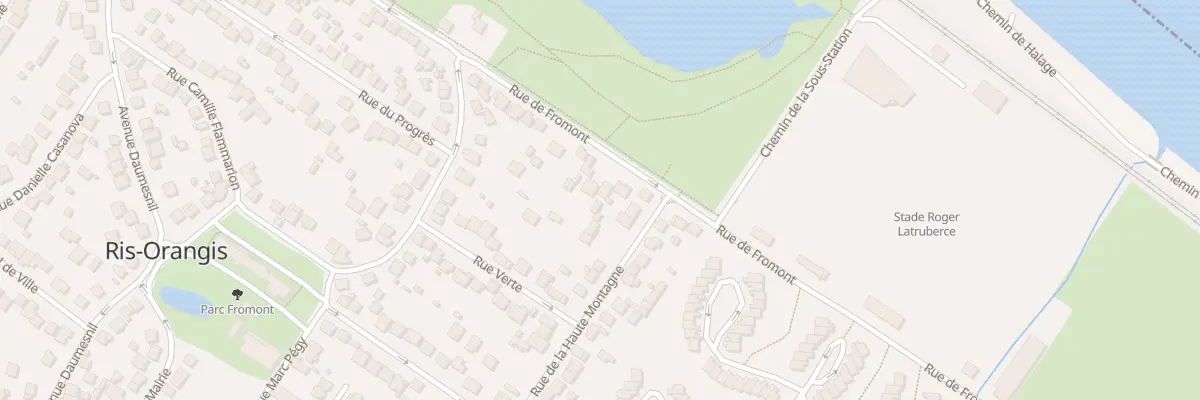 Plan du 9 Rue de Fromont à Ris-Orangis