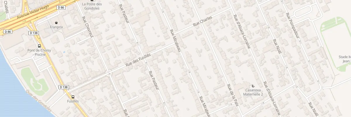 Plan du 42T Rue Mirabeau à Choisy-le-Roi