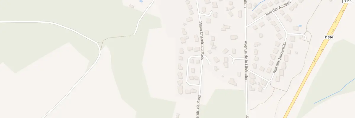 Plan du 8 Rue Sophie Arnould à Luzarches