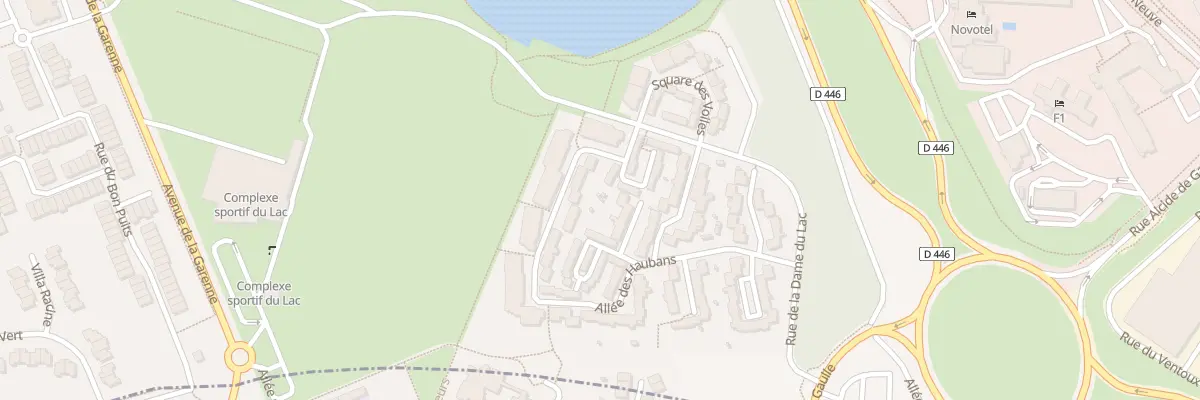 Plan du 10 Sq du Grand Foc à Évry-Courcouronnes