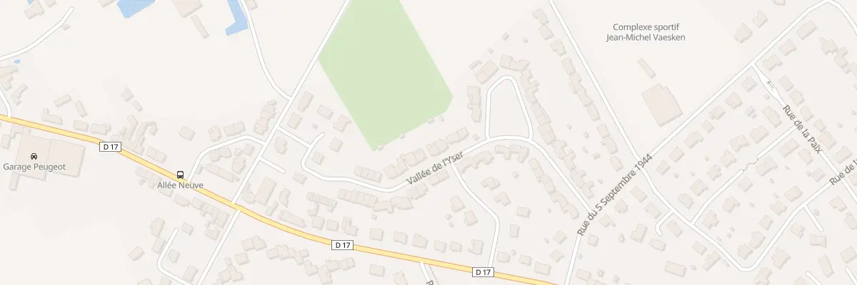 Plan du 40 Lot de la Val de l’Yser à Esquelbecq