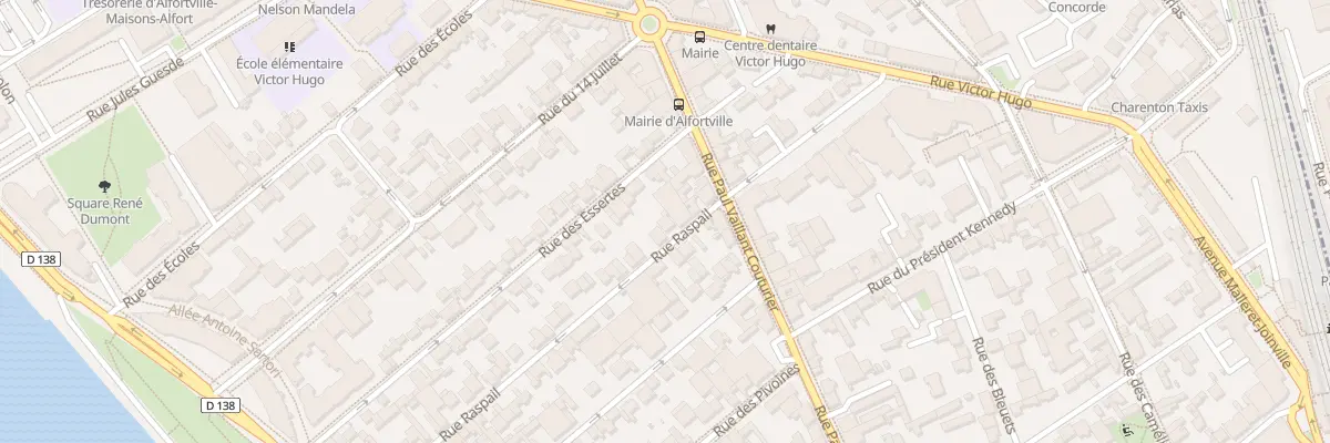 Plan du 39 Rue Raspail à Alfortville