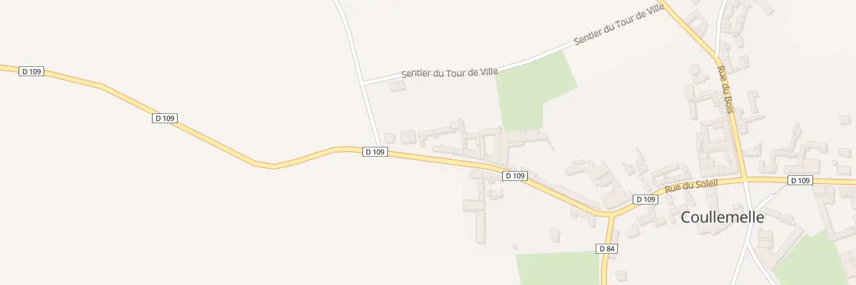 Plan du 20 Rue du Soleil à Coullemelle