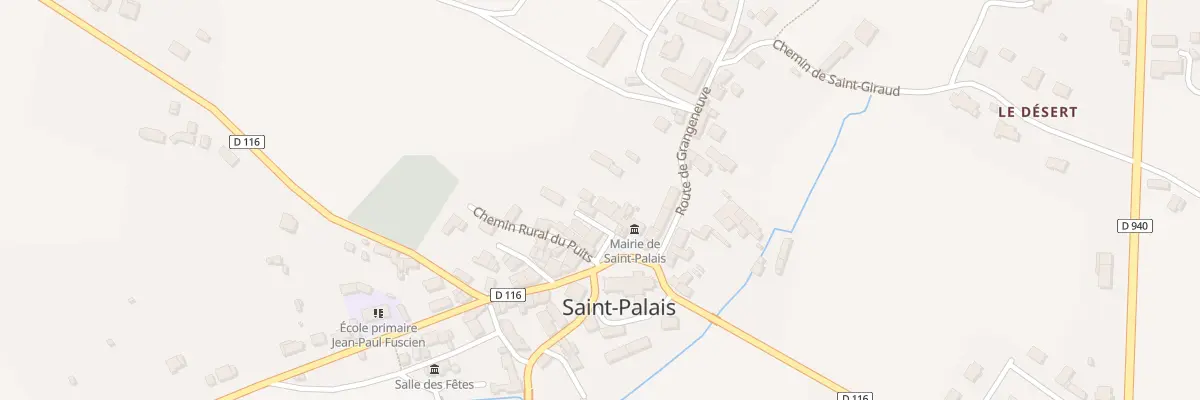 Plan du 4A Pl de la Mairie à Saint-Palais