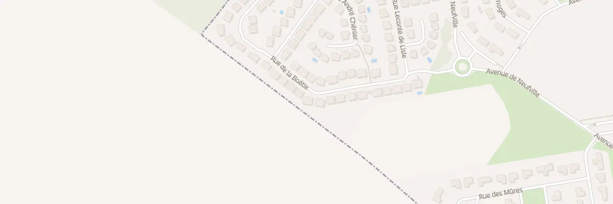 Plan du 46 Rue de la Boétie à Mennecy