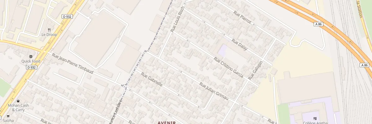 Plan du 41 Rue Julian Grimau à Drancy
