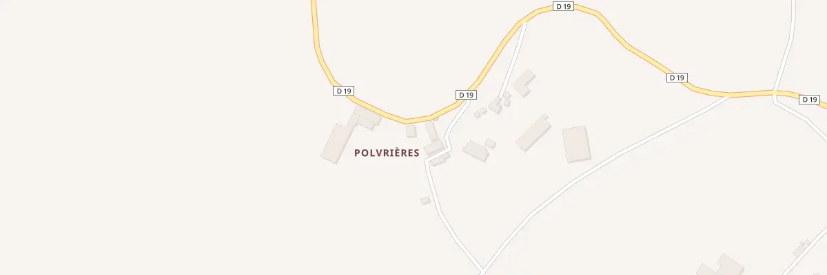 Plan du 5058 Polvrières à Sénezergues