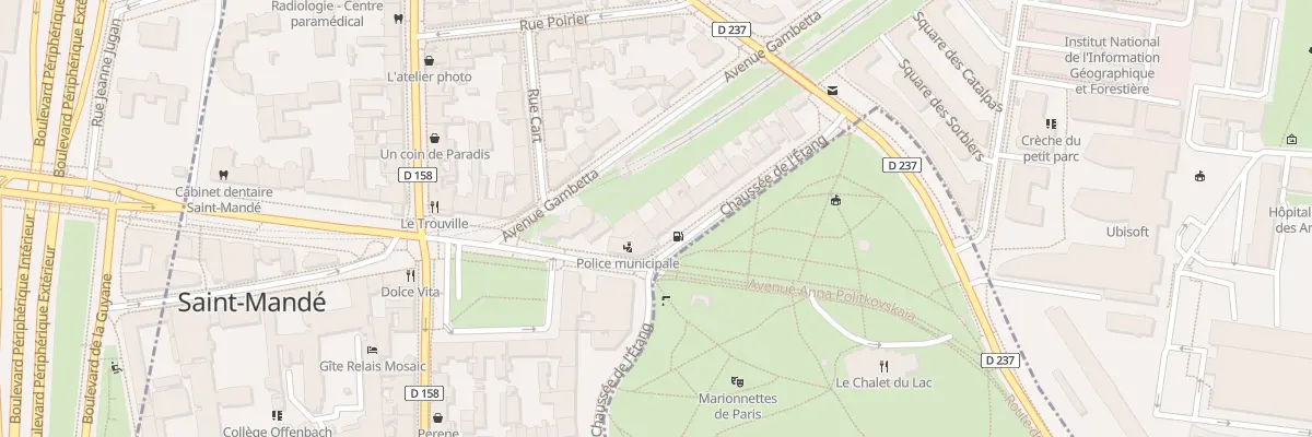 Plan du 18 Chs de l’Etang à Saint-Mandé