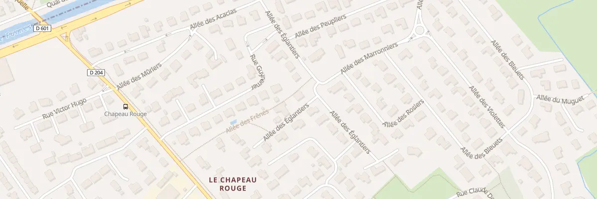 Plan du 15 All des Eglantiers Teteghem à Téteghem-Coudekerque-Village