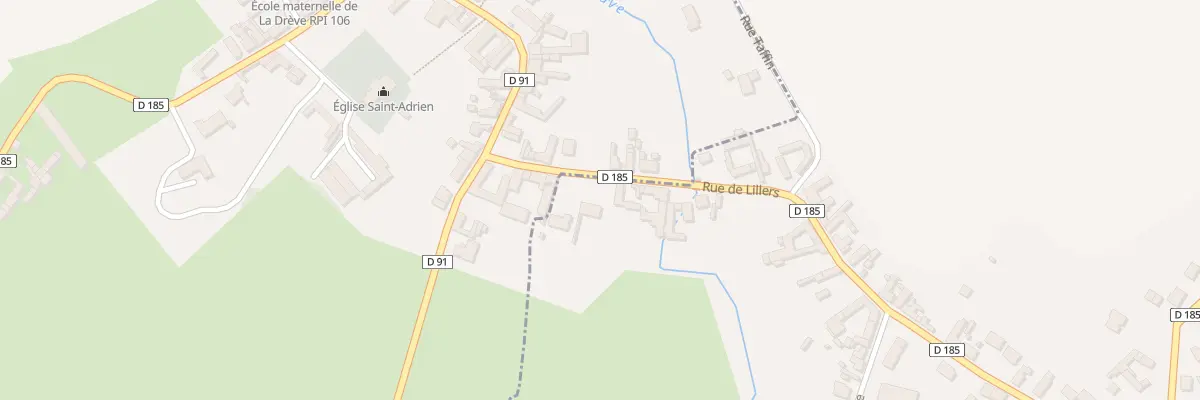 Plan du 3 Rue de Lillers à Lespesses