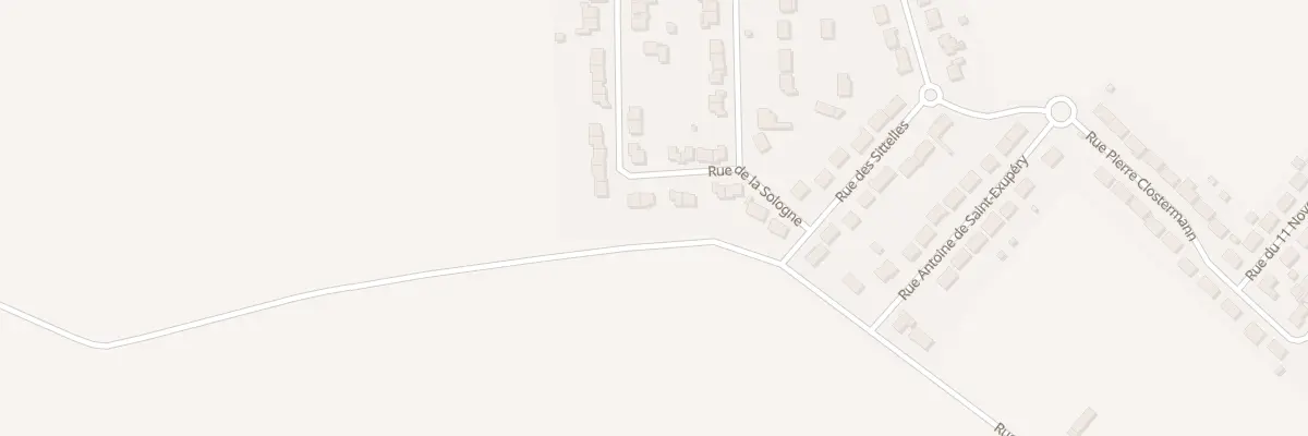 Plan du 52 Rue de la Sologne à Aubigny-sur-Nère