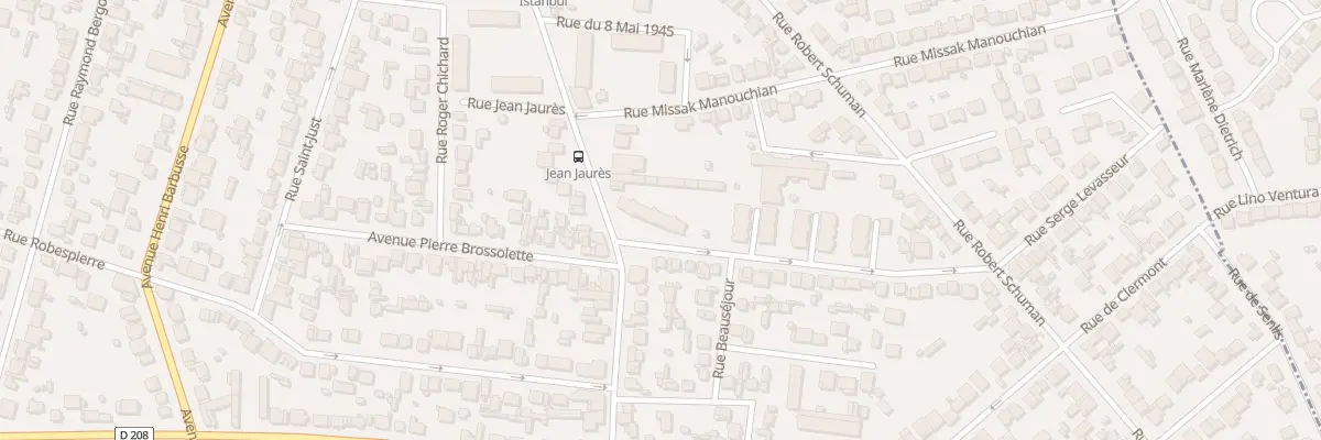 Plan du 1 Rue de Trouville à Arnouville
