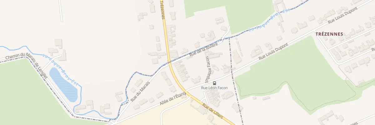 Plan du 882 Rue de Lillers à Lambres-lez-Aire