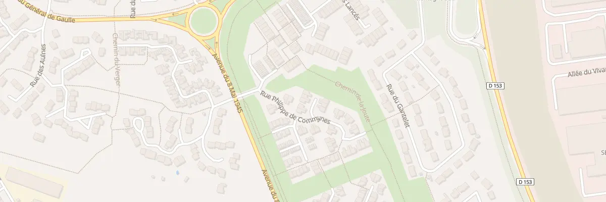 Plan du 9 Rue Philippe de Commynes à Lisses