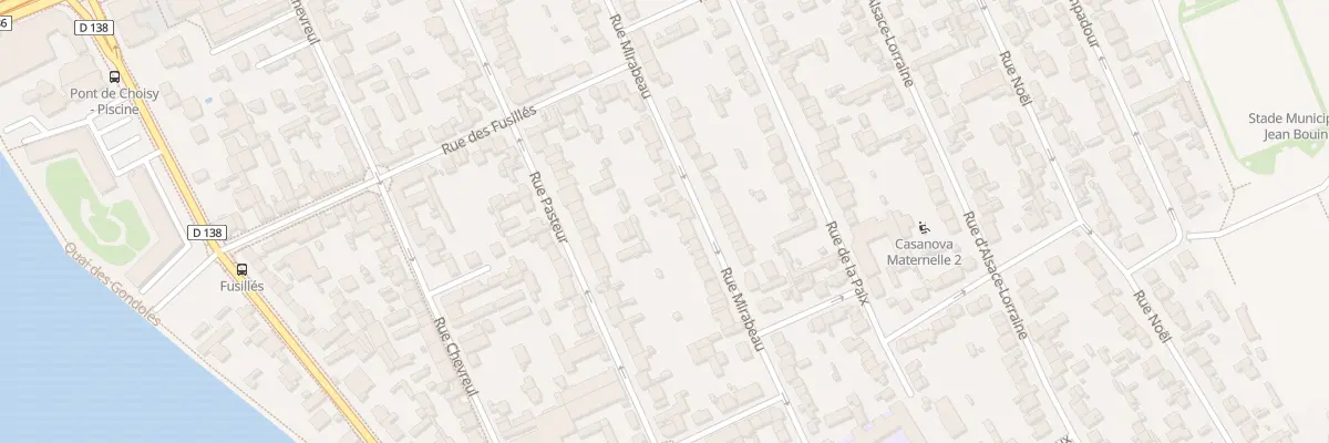 Plan du 56 Rue Mirabeau à Choisy-le-Roi