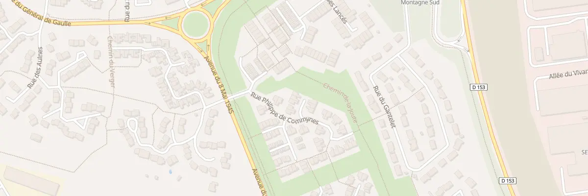 Plan du 11 Rue Philippe de Commynes à Lisses