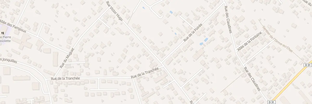 Plan du 43 Rue Victor Hugo à Draveil