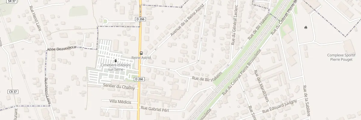 Plan du 1B Rue du Gal Koenig à Ablon-sur-Seine