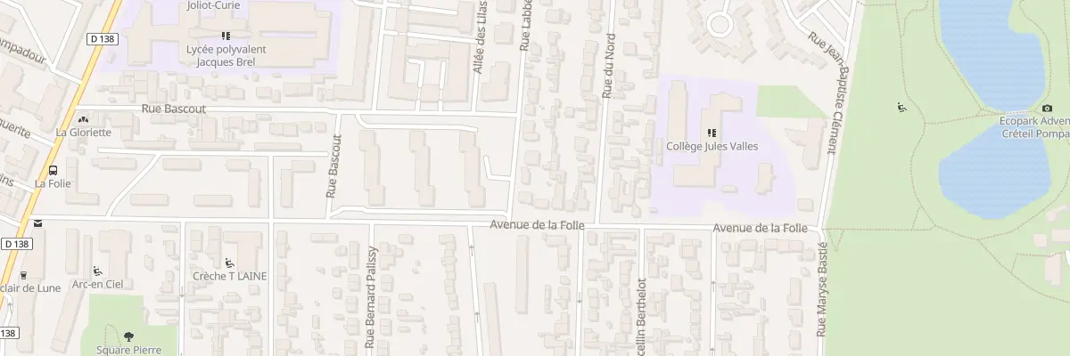 Plan du 4 Rue Labbe à Choisy-le-Roi