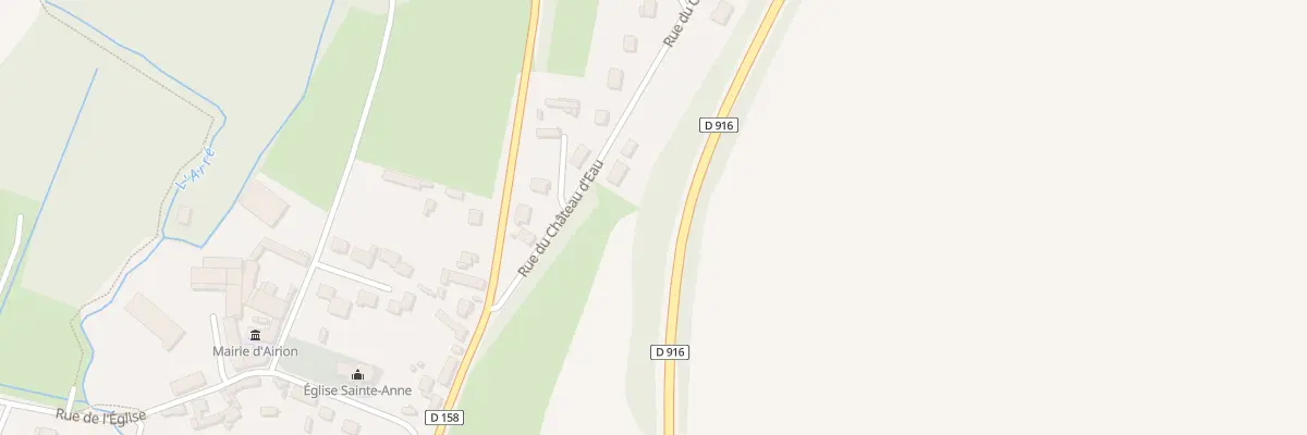 Plan du 8 Rue du Chateau d’Eau à Airion
