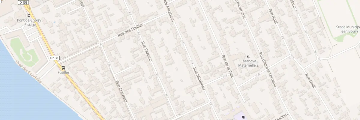 Plan du 58 Rue Mirabeau à Choisy-le-Roi