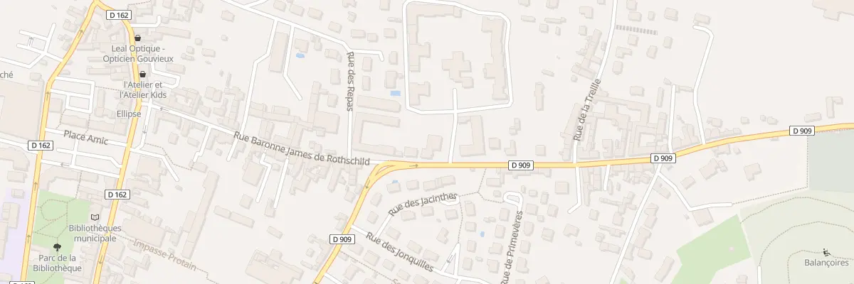 Plan du 1B Rue de Chantilly à Gouvieux