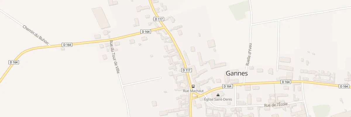 Plan du 20 Rue Machaut à Gannes