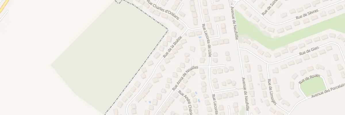 Plan du 7 Rue de la Boétie à Mennecy
