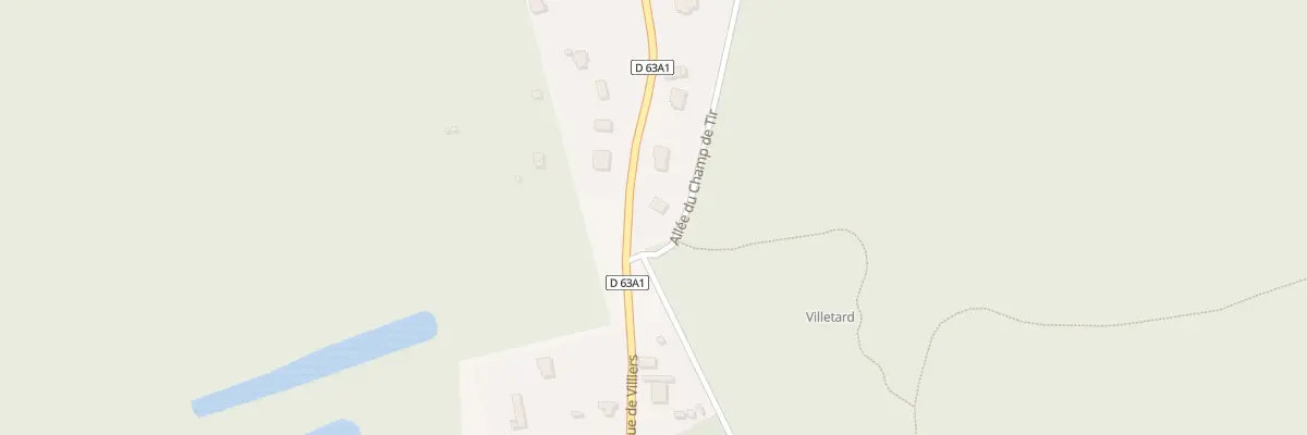 Plan du 25 Rue de Villiers à Nanteau-sur-Essonne
