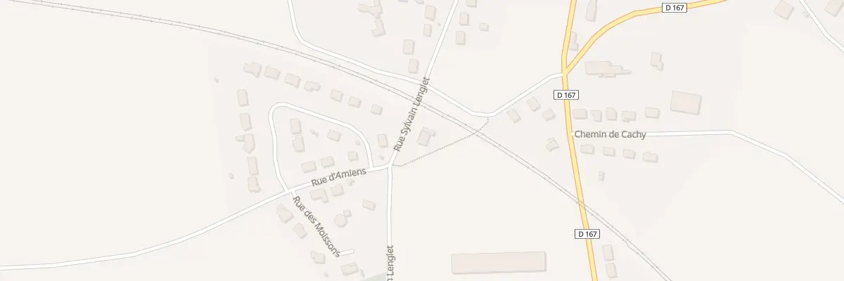 Plan du 35 Rue Sylvain Lenglet à Blangy-Tronville