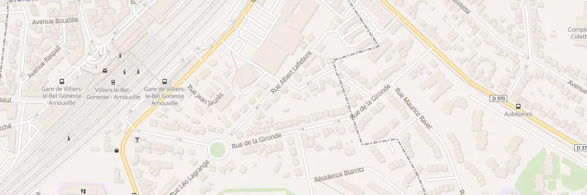 Plan du 2 Rue Henri Sellier à Arnouville
