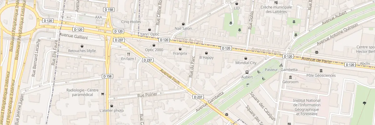 Plan du 7 Rue du Parc à Saint-Mandé