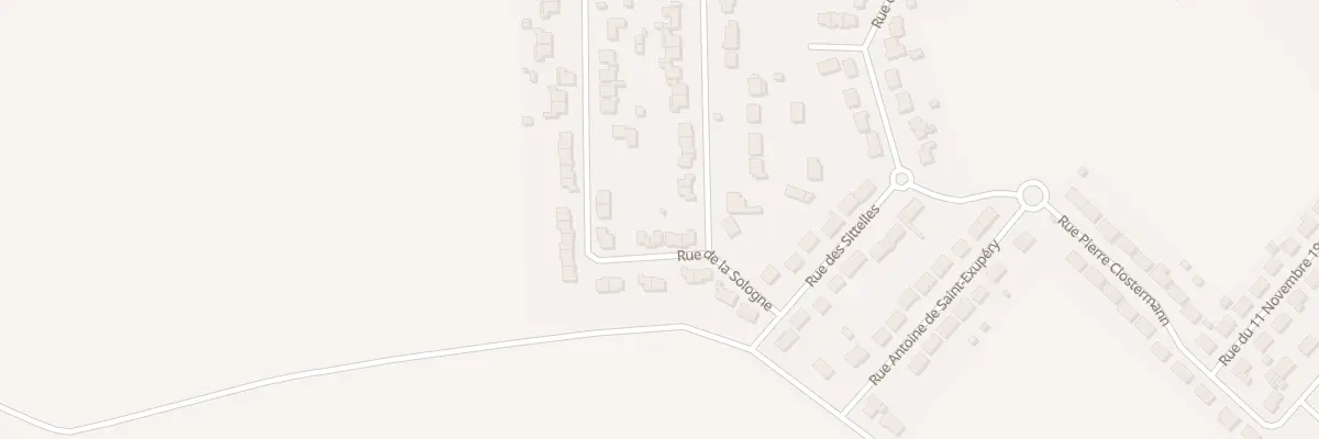 Plan du 25 Rue de la Sologne à Aubigny-sur-Nère