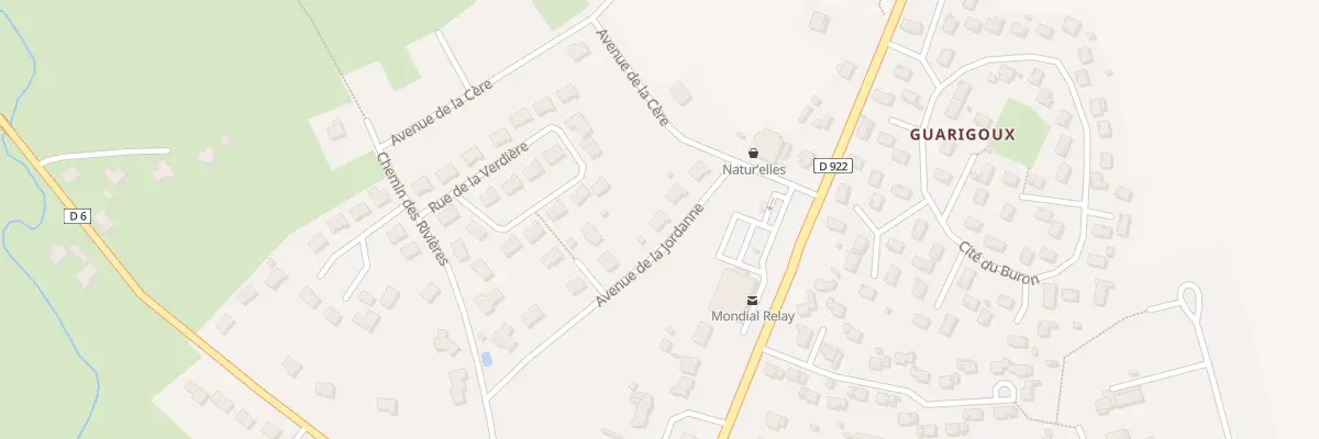 Plan du 13 Che des Rivieres à Jussac