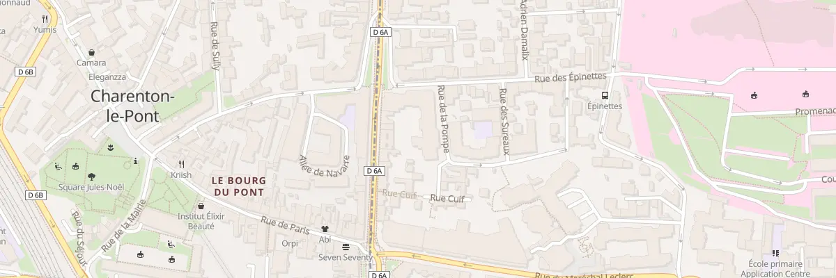 Plan du 4 Rue de la Pompe à Saint-Maurice