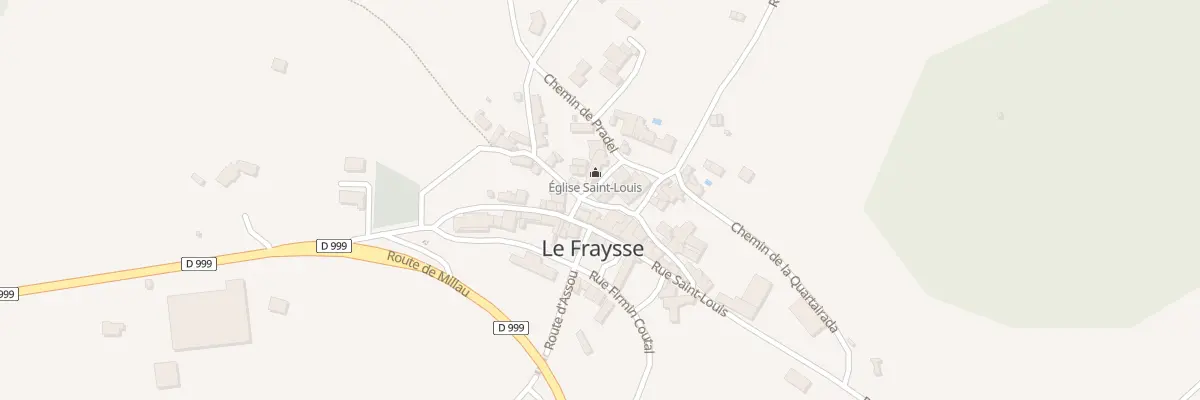 Plan du 10 Rte de l’Ancienne Mine au Fraysse
