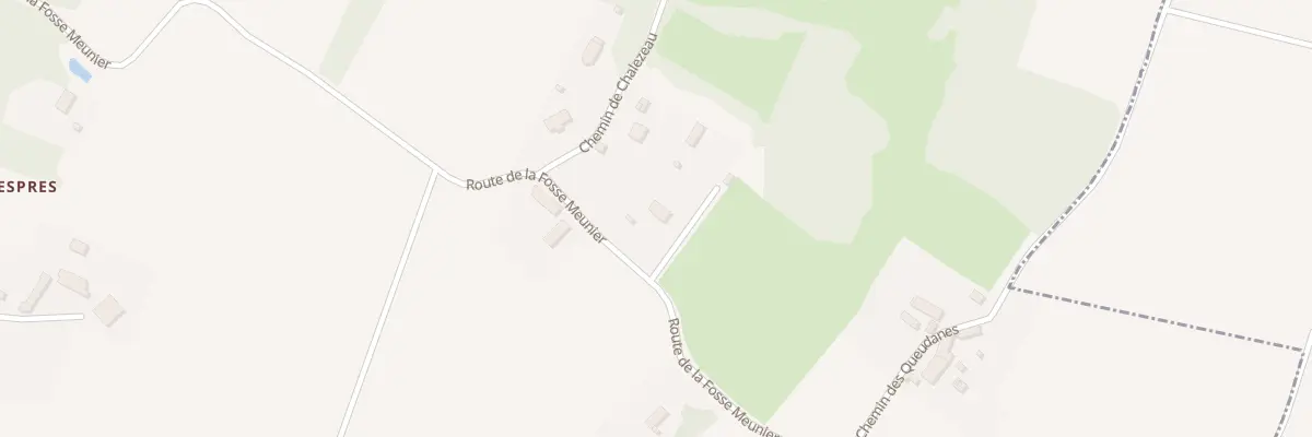 Plan du 15 Rte de la Fosse Meunier à Montliard