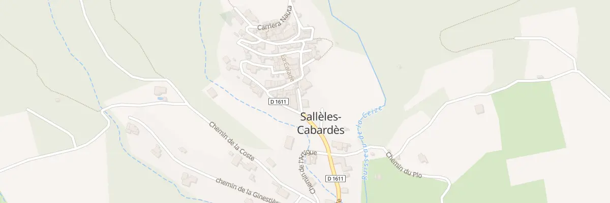 Plan du 5000 Rue de la Condamine à Sallèles-Cabardès