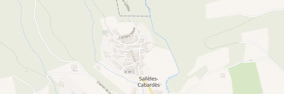 Plan du 5000 Rue du Lavoir à Sallèles-Cabardès