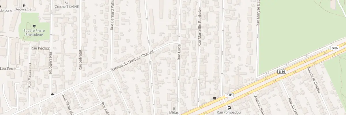 Plan du 23 Rue Lucie à Choisy-le-Roi