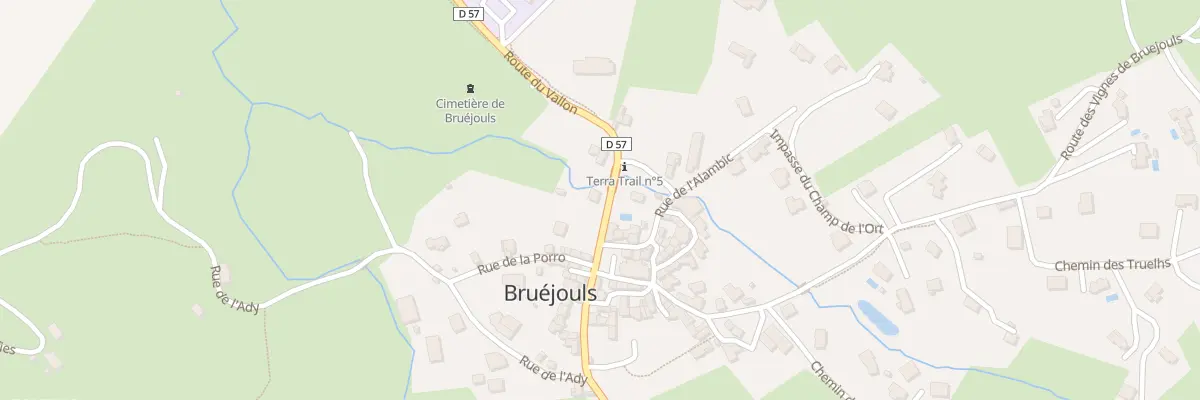 Plan du 5174 Bruejouls à Clairvaux-d’Aveyron