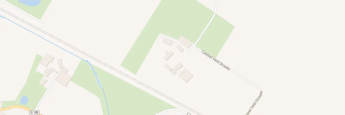 Plan du 792 Casteel Veld à Zuytpeene