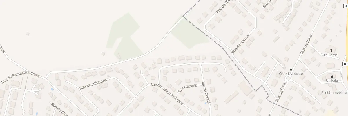 Plan du 9 Rue Turenne à Luzarches